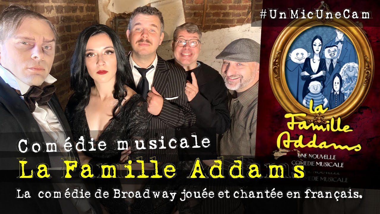 🎤🎥 90s 24. La Famille Addams. Comédie musicale d'Halloween, inédite en français. Art Fantesies.