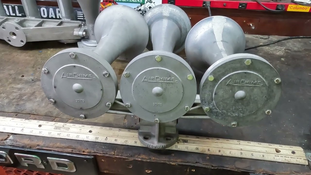 Nathan Airchime RL K3HL Super Loud !!!! #trainhorn #locomotive