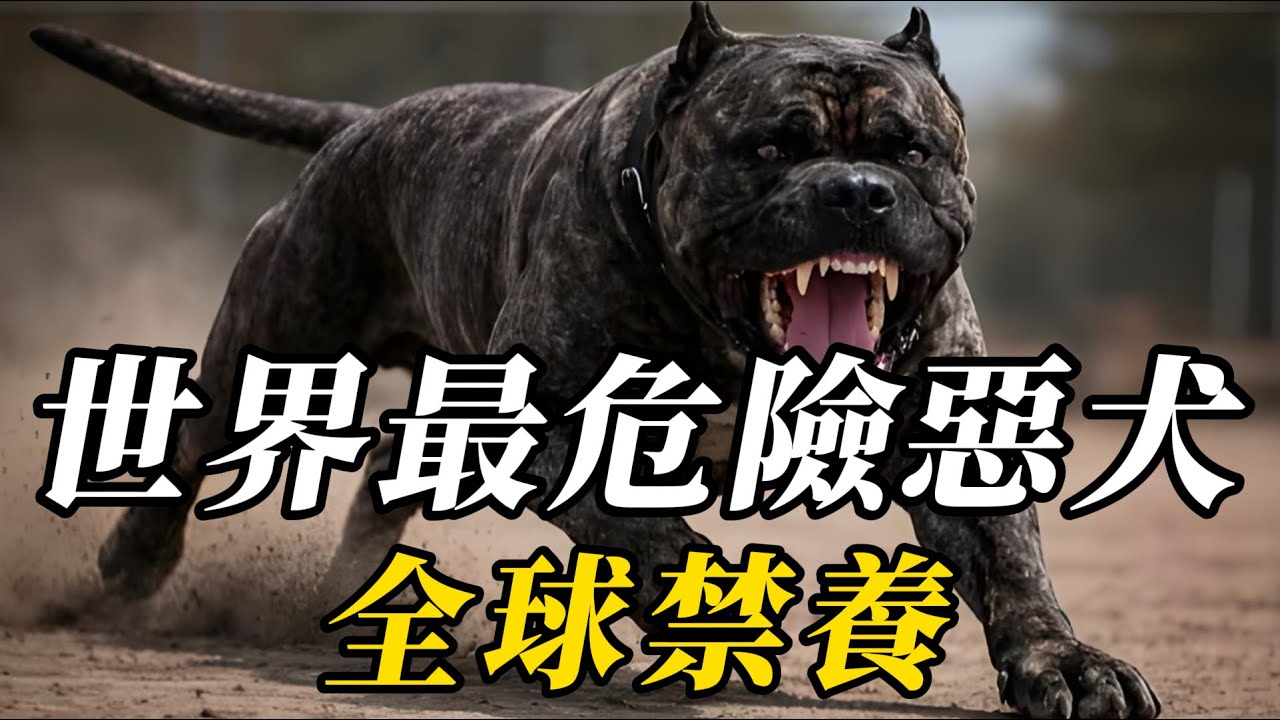 全世界最危险的10种恶犬，藏獒竟未上榜！第一名轻松猎杀野猪，比狼还狠！#世界之最 #科普 #动物世界 #动物 #知识渊博 #百科密码 #特有種