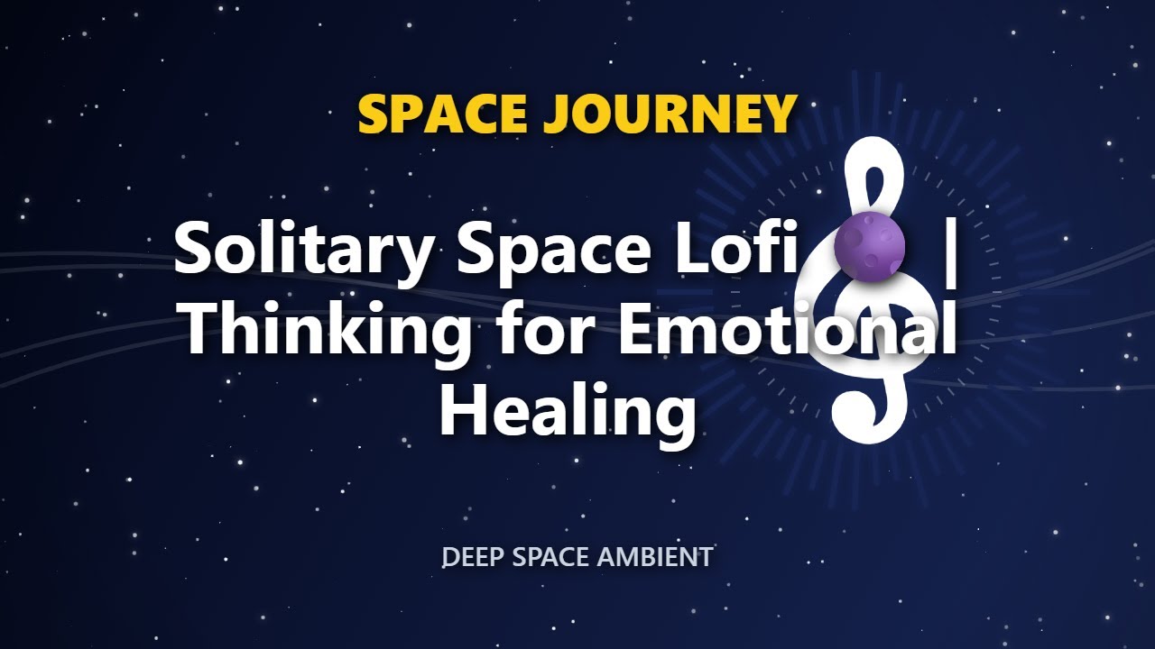Solitary Space Lofi 🌑 | Thinking for Emotional Healing