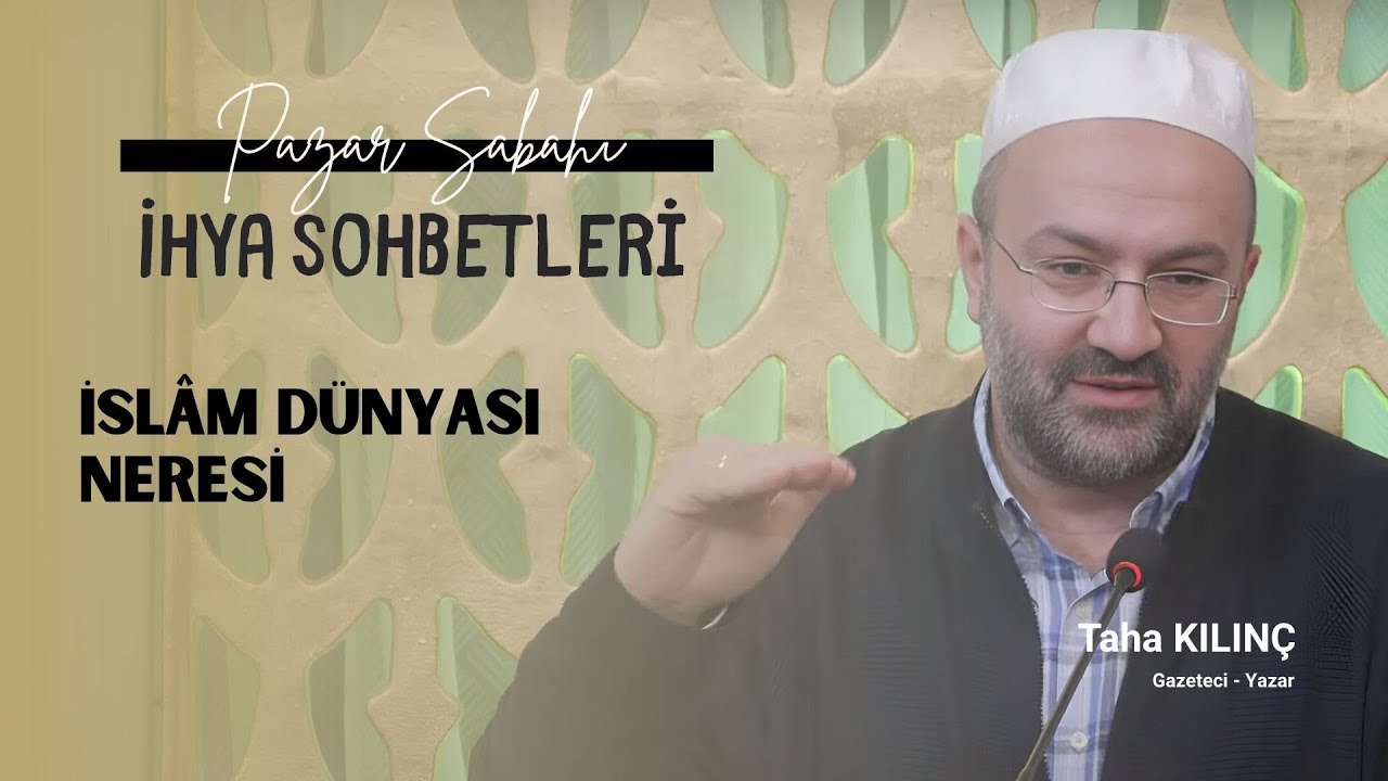 Pazar Sabahı İhya Sohbetleri | 