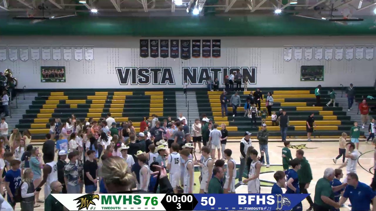 Mountain Vista Boys Basketball vs. Broomfield 6A Playoff 2nd Round