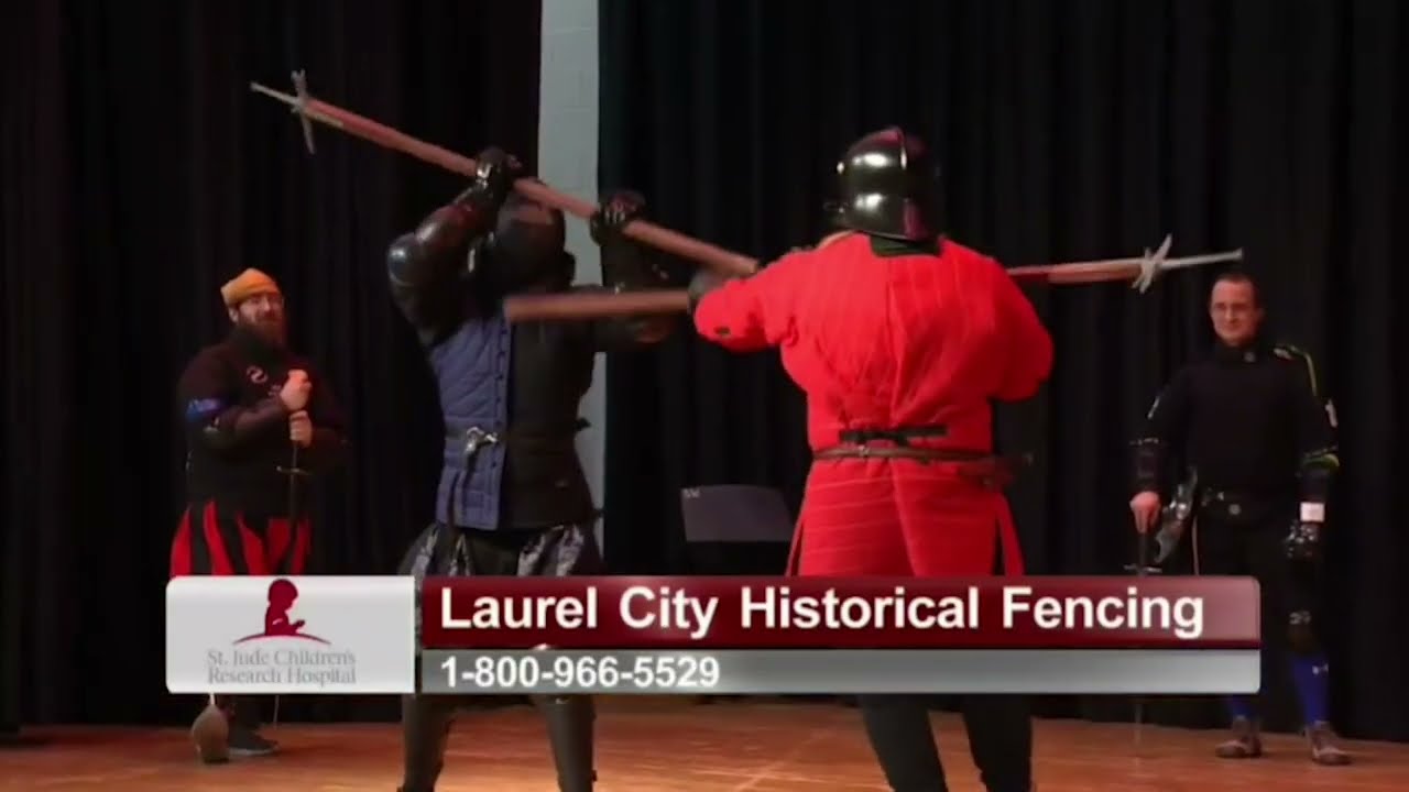St Jude Telethon 2026 - Laurel City Historical Fencing Demonstration