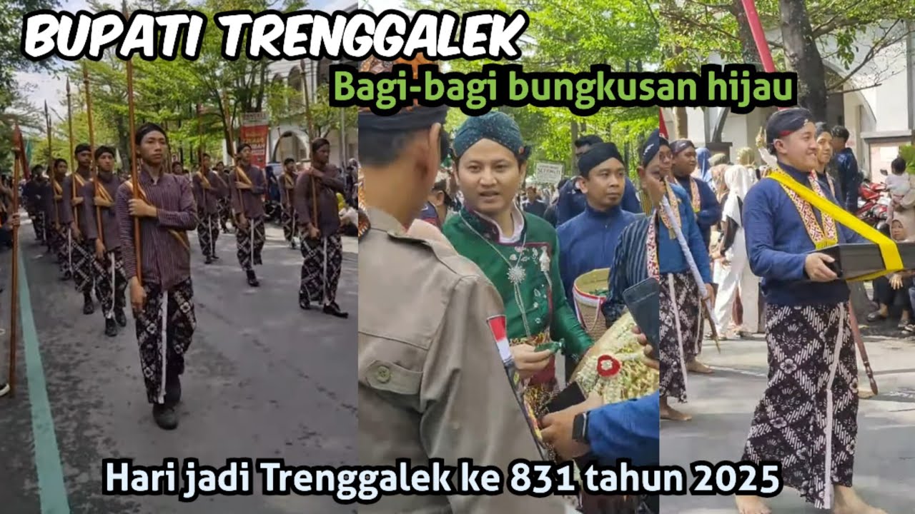 Kirab Pusaka Hari Jadi Kab. Trenggalek 2025 #harijadi #trenggalek #831 #2025 #kirabpusaka
