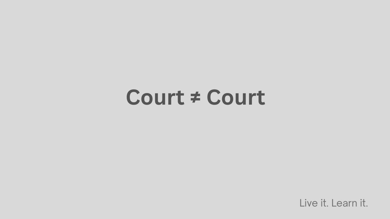 “Court” Doesn’t Always Mean Court — A Real-Life English Surprise