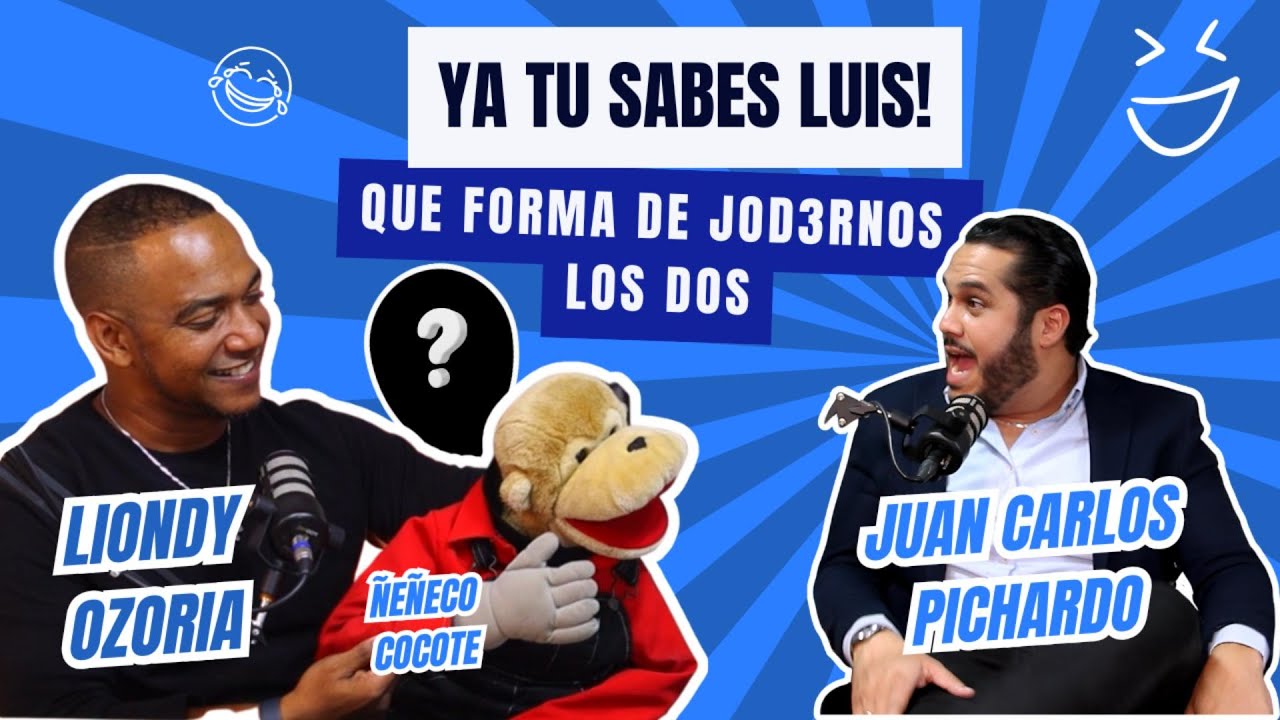 Ñeñeco, Liondy y Juan Carlos Pichardo pegando el “Ya tu sabe Lui”