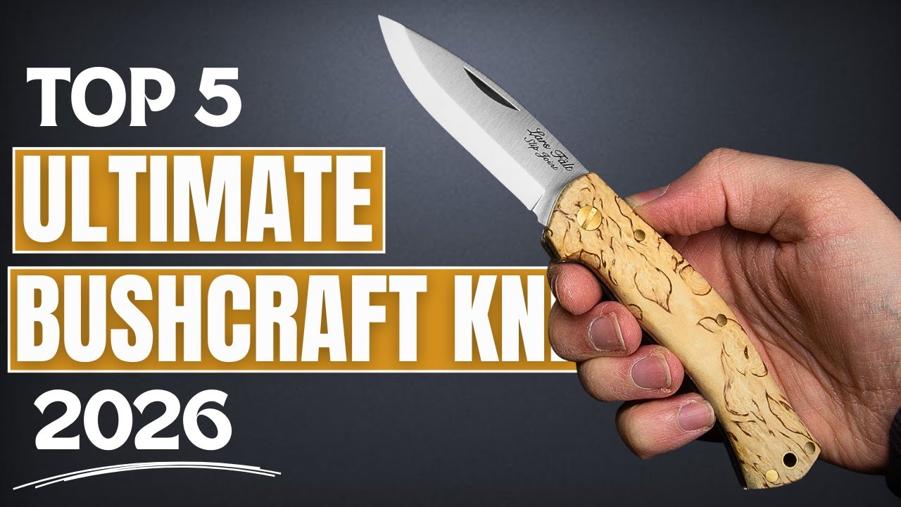 Top 5 Bushcraft Knives for Woodcraft That You NEED Now in 2026