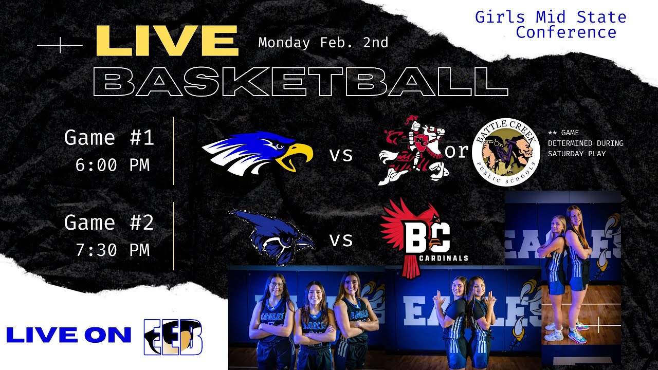 LIVE Girls Mid State Conference Basketball | February 2nd 2026