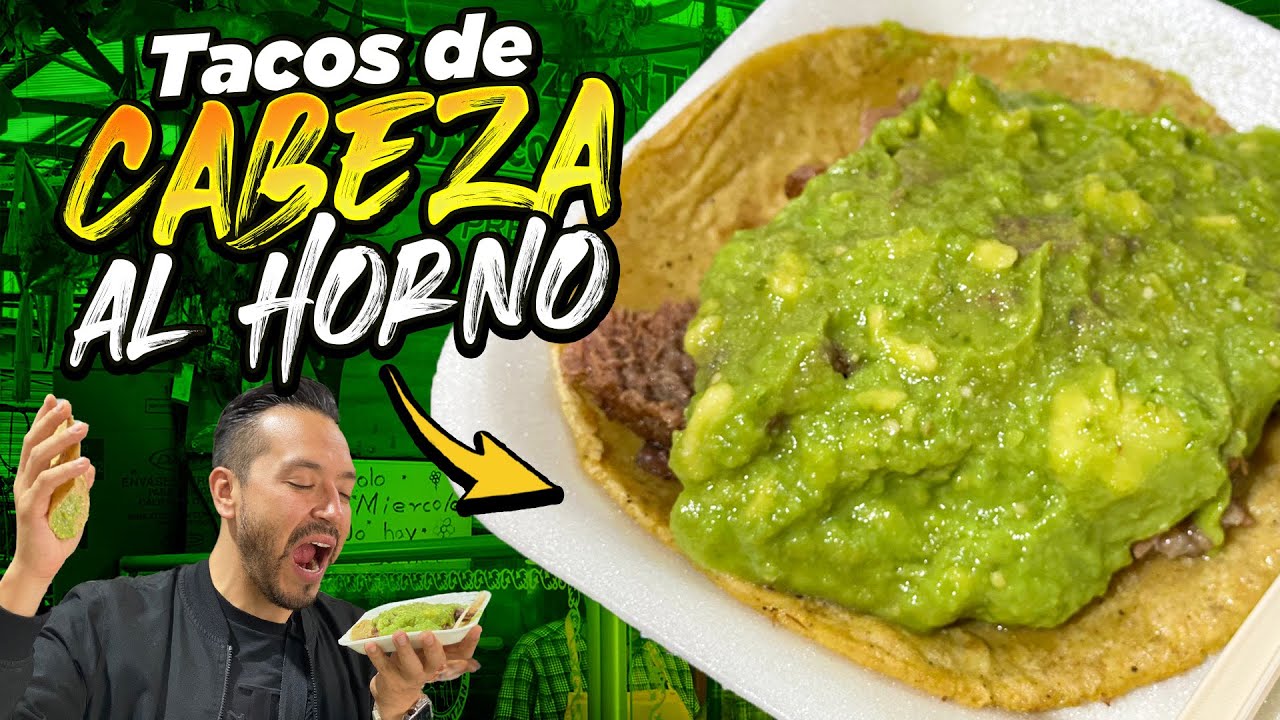¡TACOS de CABEZA de RES que te harán babear como nunca!