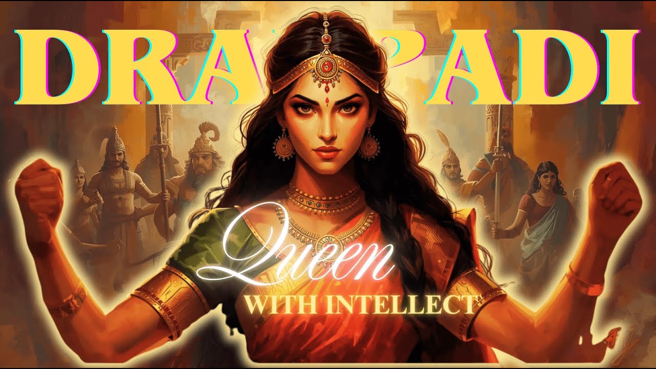 Draupadi | The Queen | The leader  | A lesson for Modern Women @VitalityVedas