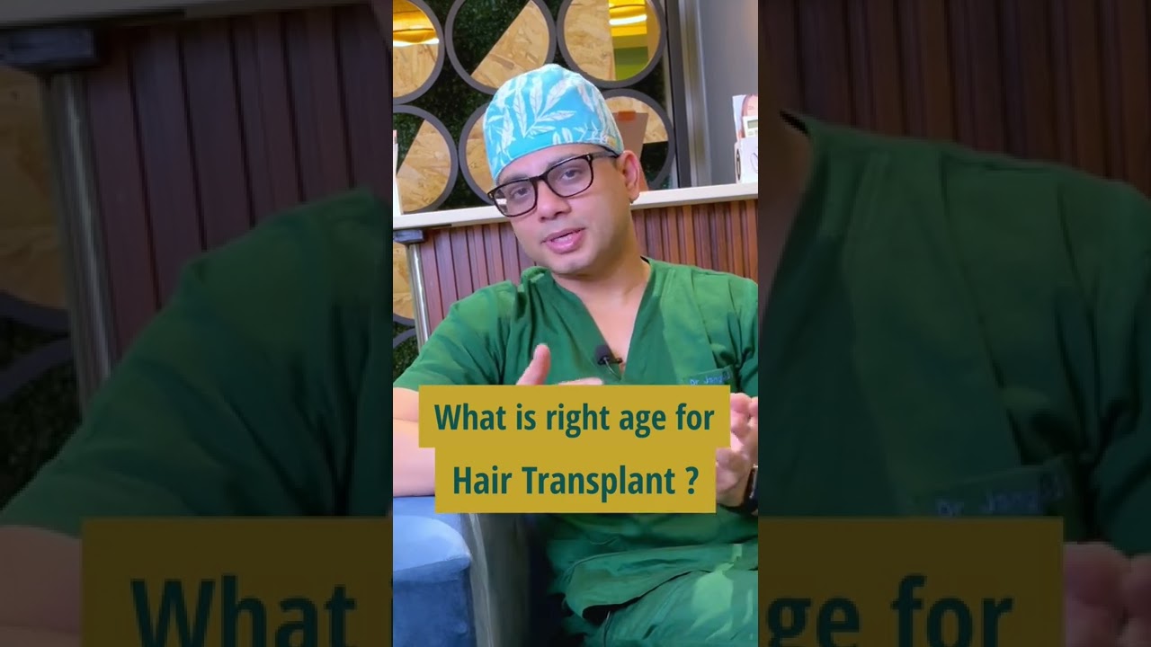 Right age of hair TRANSPLANT #haircare #hairtransplantresult #hairtransplant #hairtransplantinindia