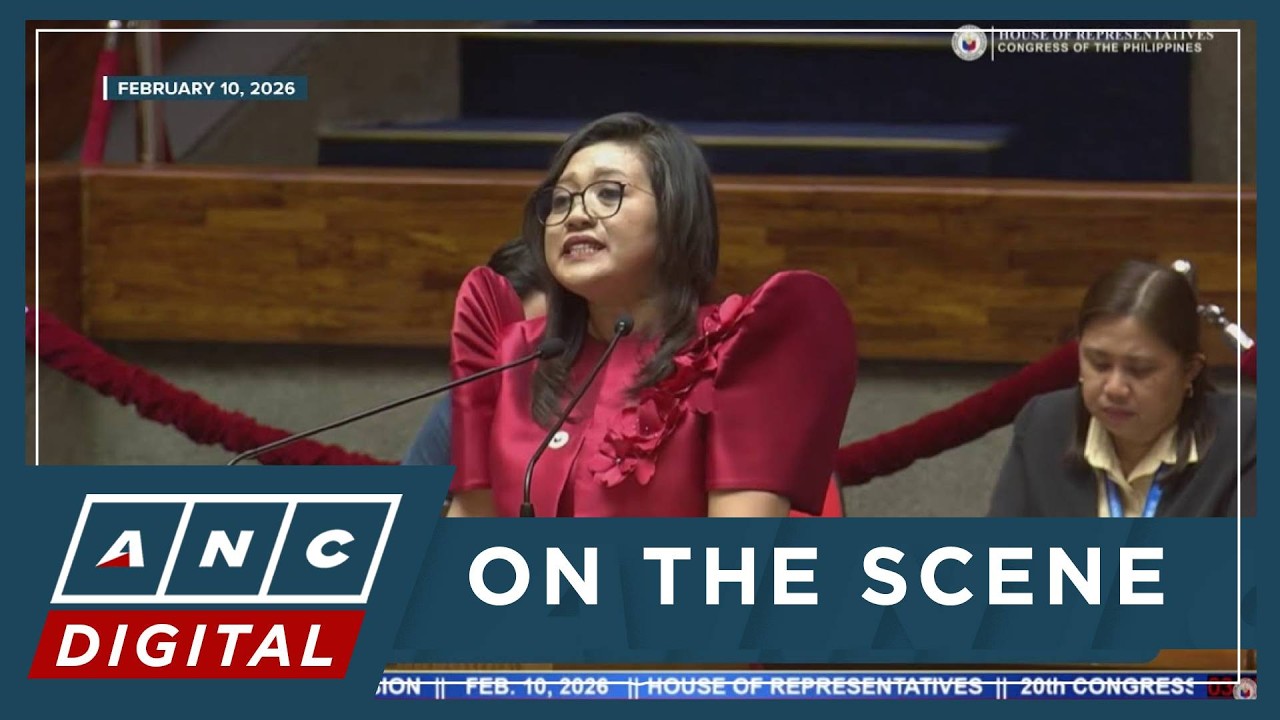 WATCH: Rep. Gerville Luistro reads justice panel report on Marcos impeach raps before plenary | ANC