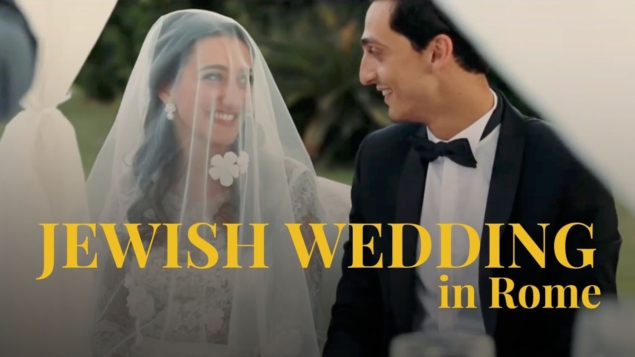 Jewish wedding video in Rome, Appia Antica - Matrimonio Ebraico sull'Appia Antica, Roma