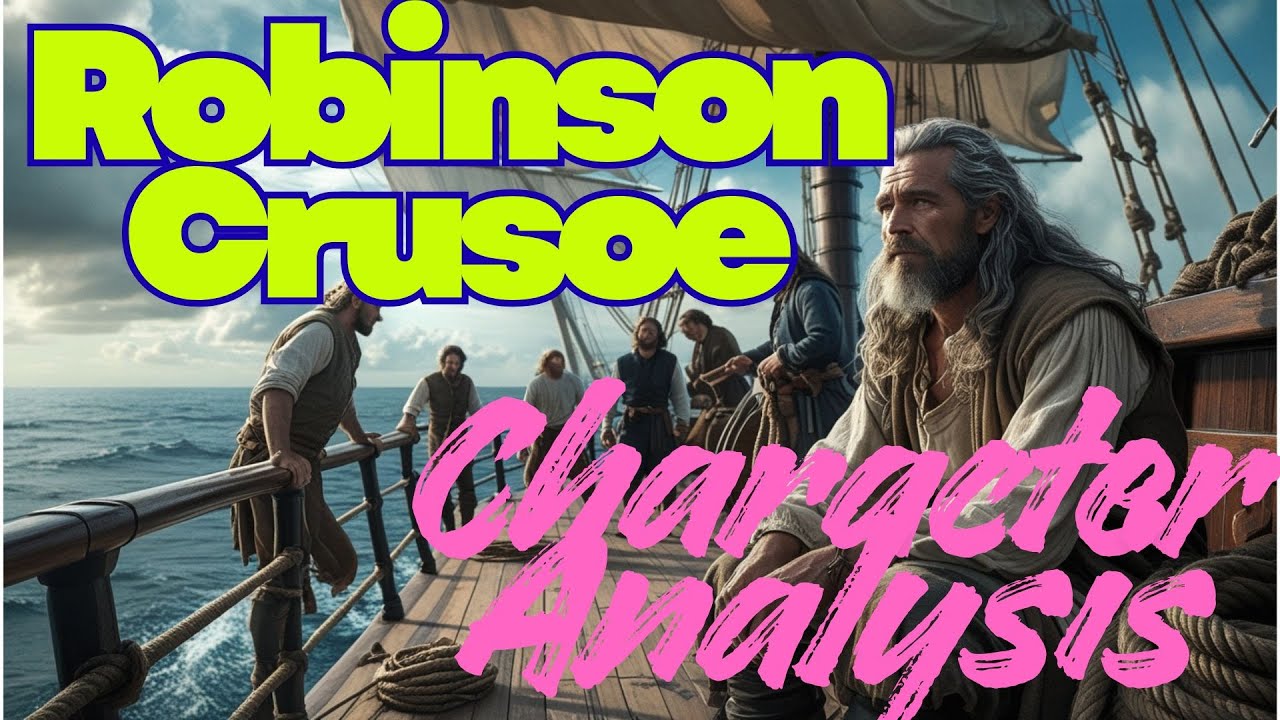 Robinson Crusoe Part 05| Character Analysis | Urdu Lecture Series |