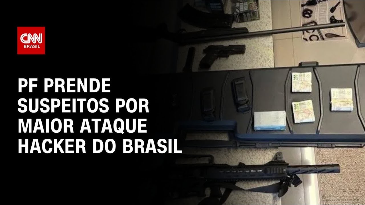 Ataque hacker: PF prende 2 suspeitos de participação em desvio de R$ 541 milhões | CNN NOVO DIA