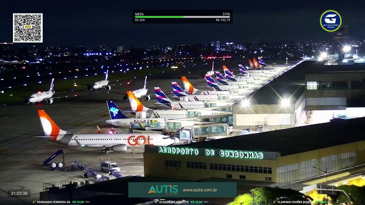 SBSP LIVE #2 - Aeroporto de São Paulo AO VIVO - CGH Airport - 19/02 Noite