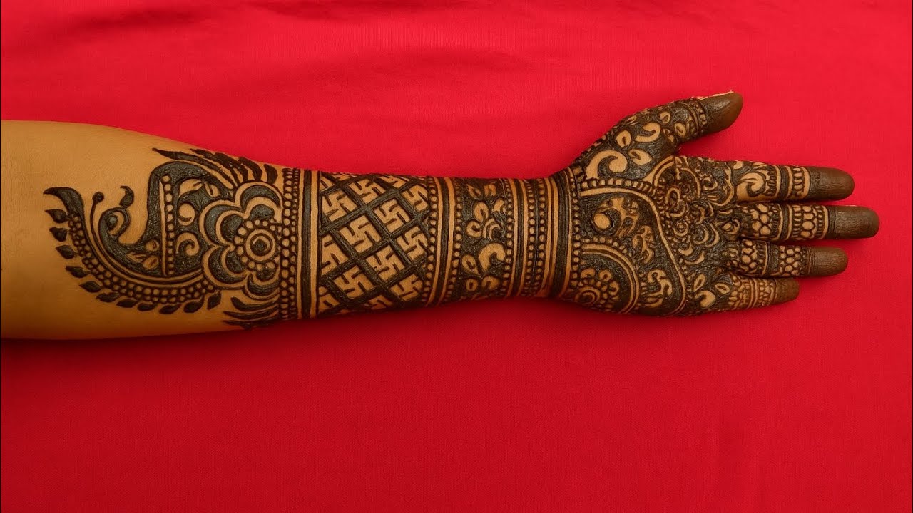 Latest Beautiful Bridal Mehndi Design| peacock Mehndi Design| Mehndi Ka Design||..