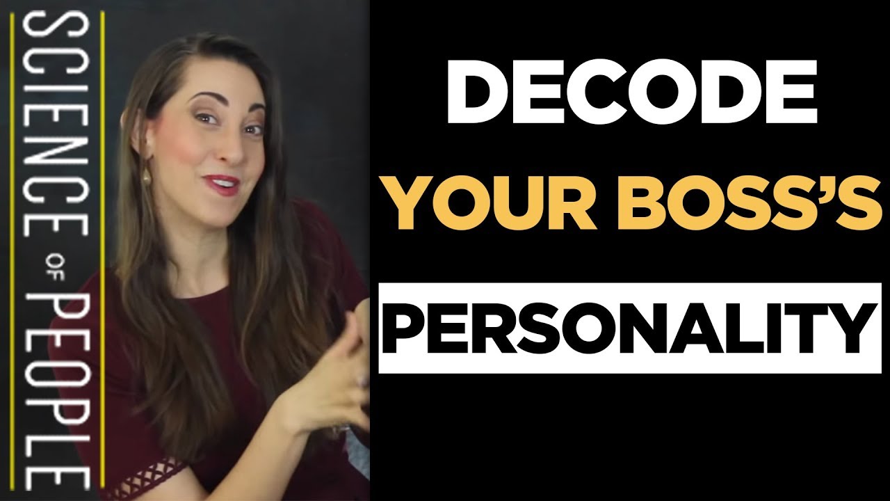How to Decode Your Boss’s Personality