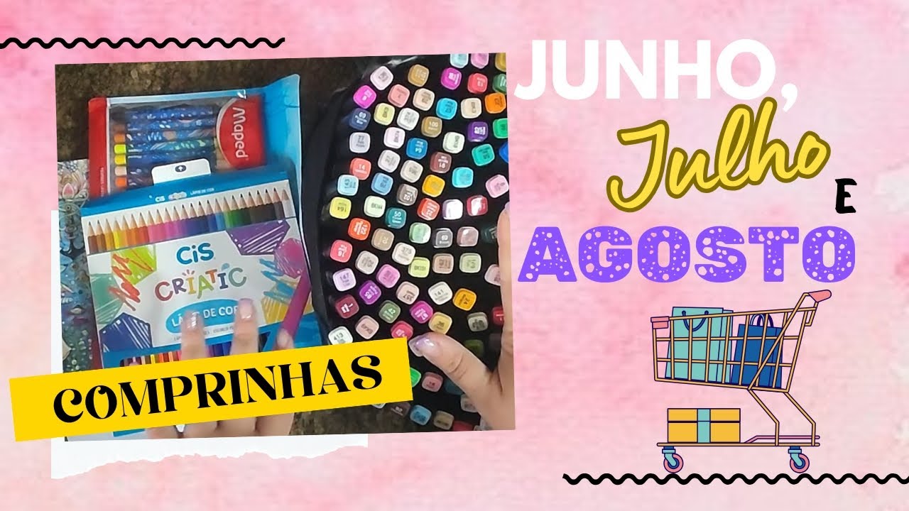 Todas as comprinhas que chegaram pra mim em junho,julho e agosto!!!