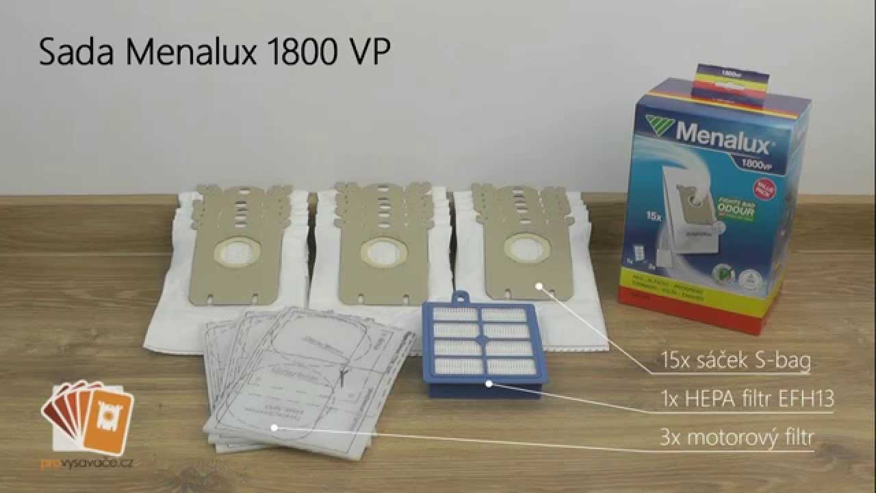 Sáčky S-bag Menalux 1800VP