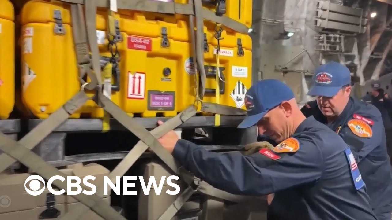 U.S. earthquake relief aid arrives in Venezuela