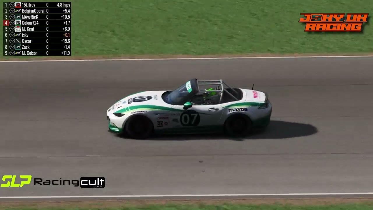 JSKY.UK Racing - AC Community Fun Night - Thruxton - MX-5 Cup Race