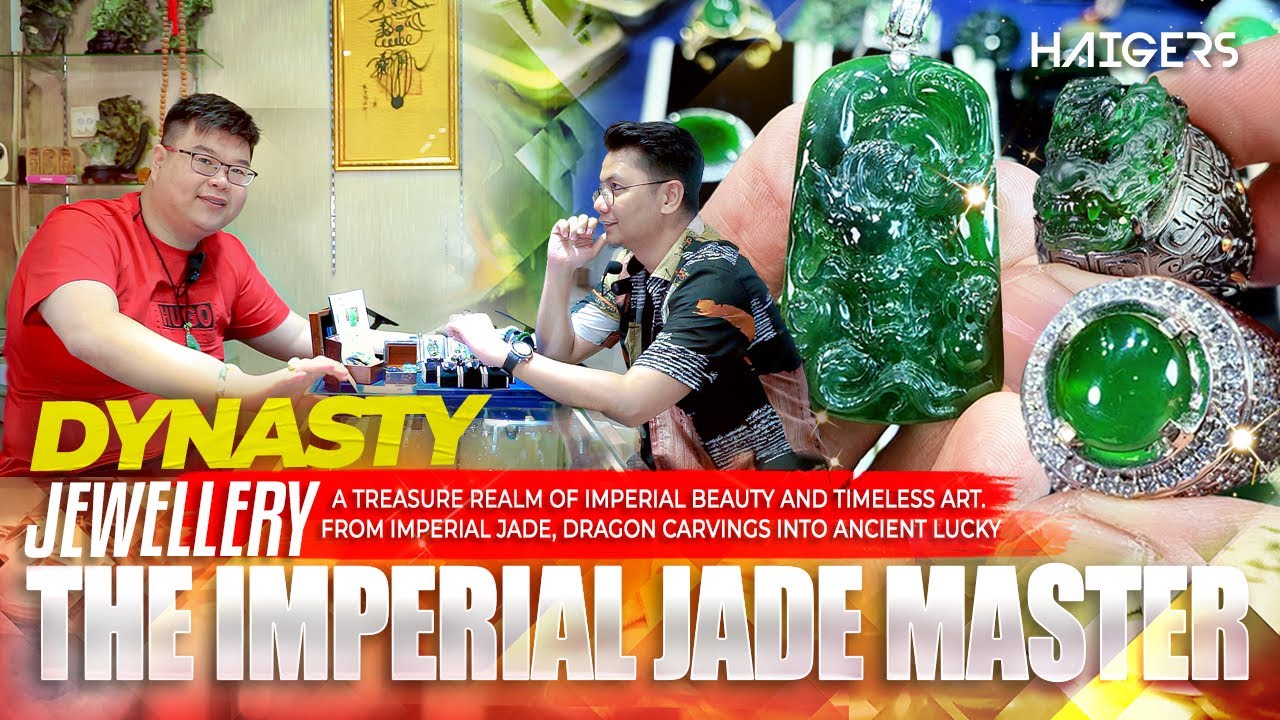 PERDANA DYNASTY JEWELLERY X HAIGERS ⚡  Imperial Jadeite Jade Koleksi Raja 💎 Dengan Harga Berwibawa ✨
