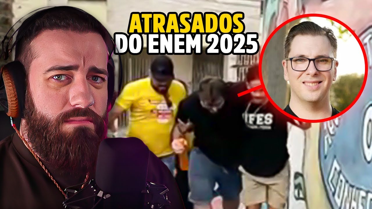 Reagindo aos ATRASADOS DO ENEM 2025