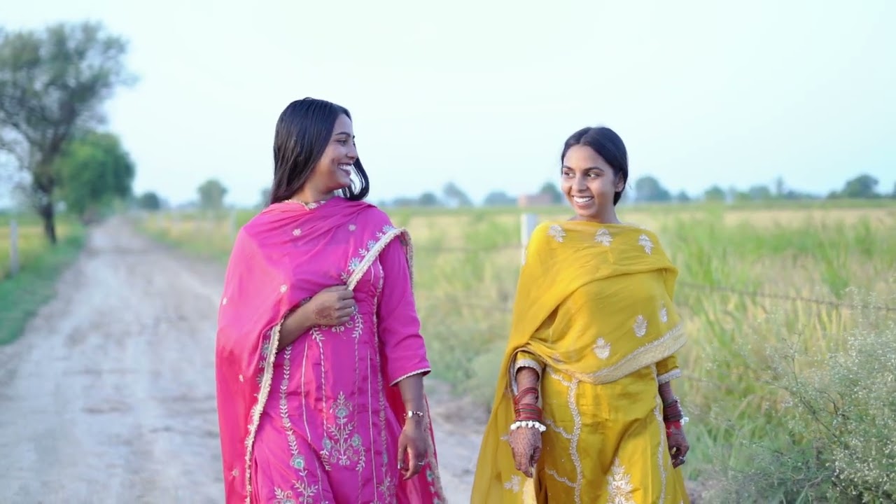 Gurpreet Kaur with family shoot by Chauhan photography malout contact.98774-93225