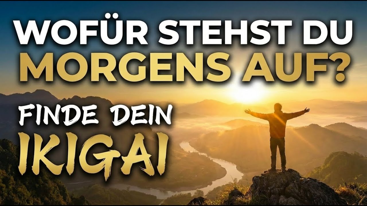 Wofür stehst Du morgens auf? - Finde Dein Ikigai