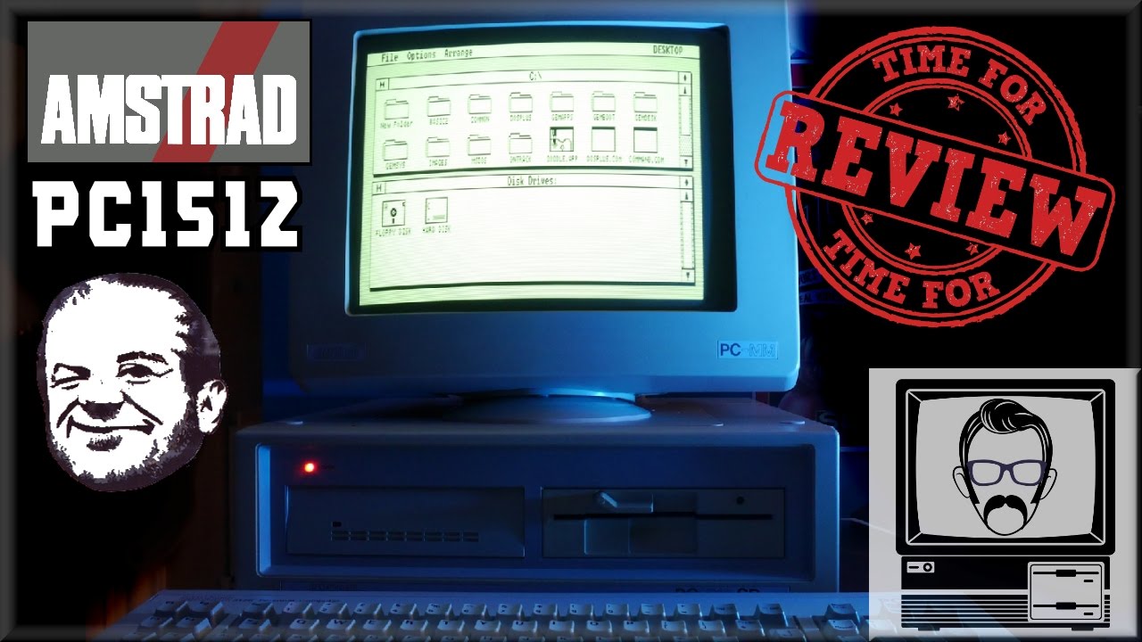Amstrad PC1512 Retrospective (New & Improved) | Nostalgia Nerd
