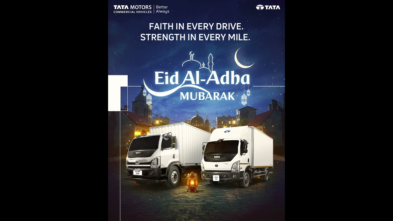 Eid Mubarak from Tata Motors | Wishing You a Journey of Blessings and Progress