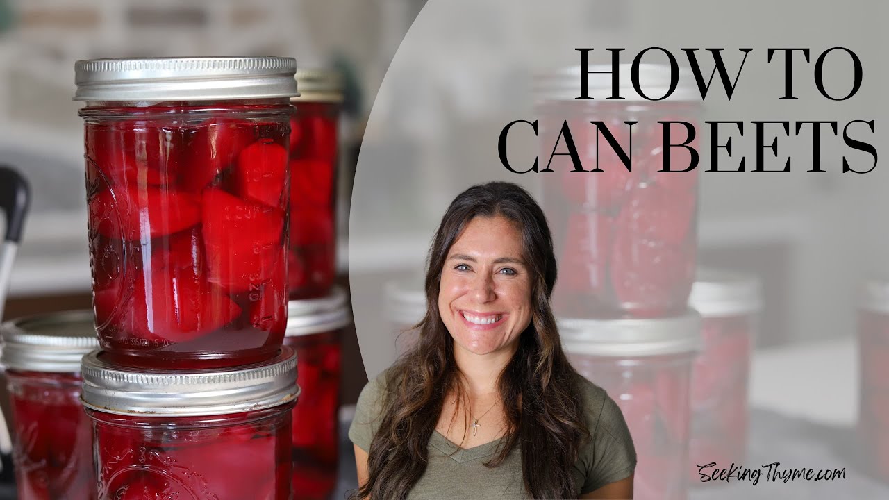 How to Can Beets (Plain, Not Pickled) | Beginner’s Guide