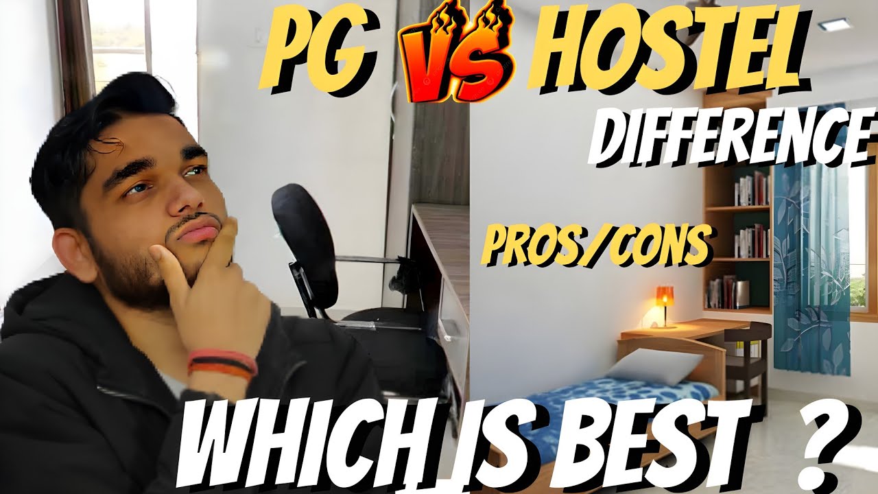 🔴Difference between Hostel Vs Pg in Kota | Which one is best 👌