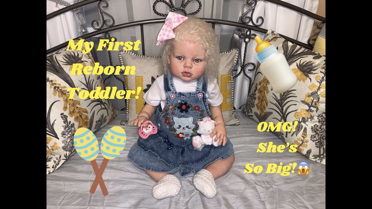 My First Reborn Toddler Unboxing! OMG! Arianna Is So Big!😱