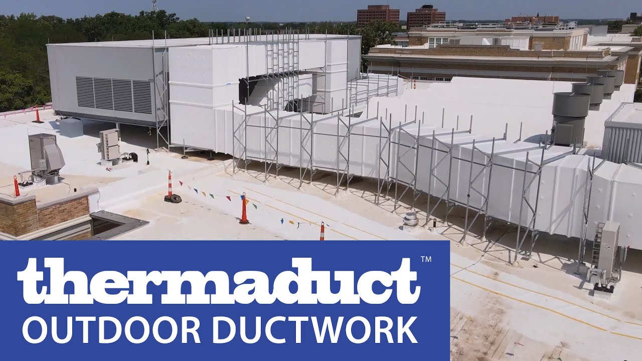 Thermaduct Insulated Outdoor Ductwork - Phenolic Pre-insulated Duct System