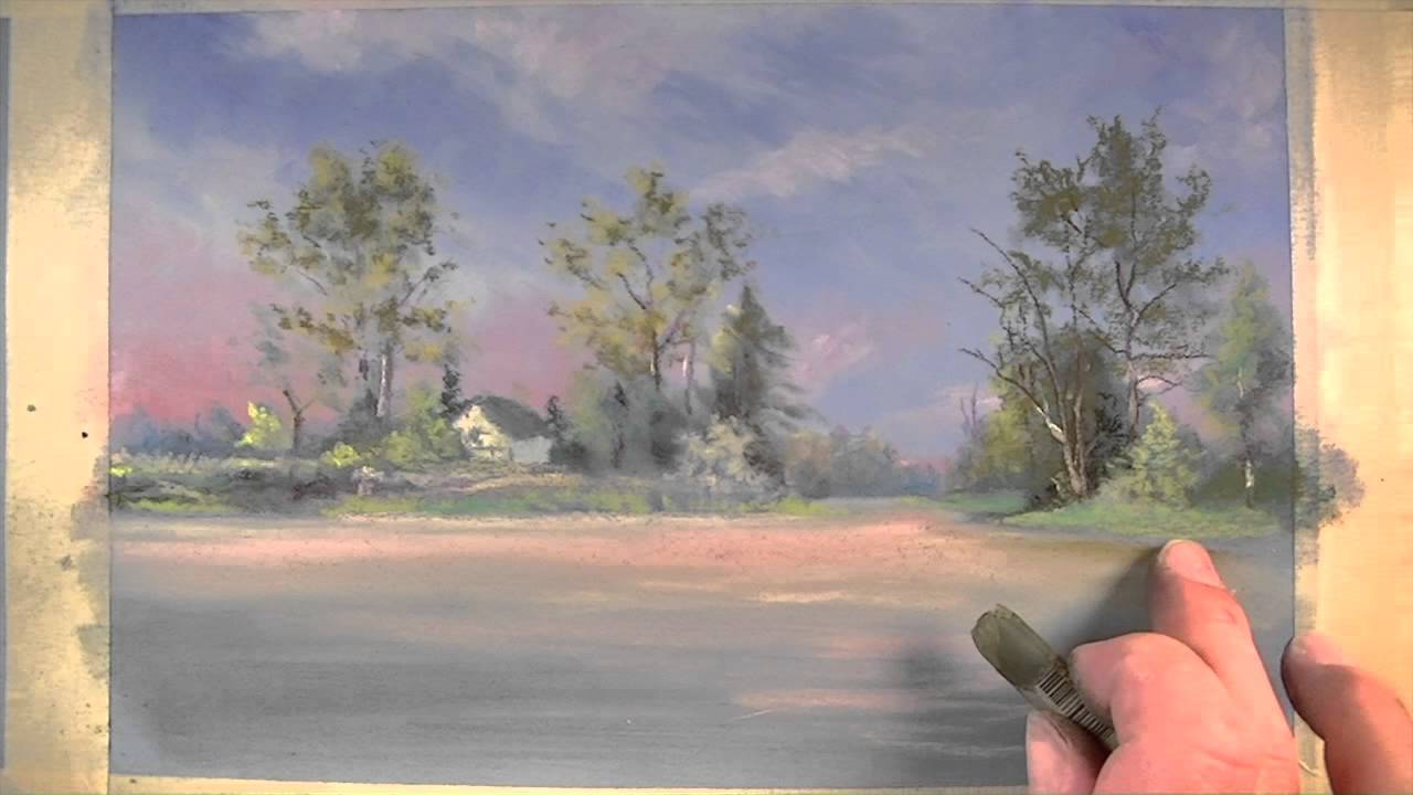 PanPastels and Soft Pastels Landscape