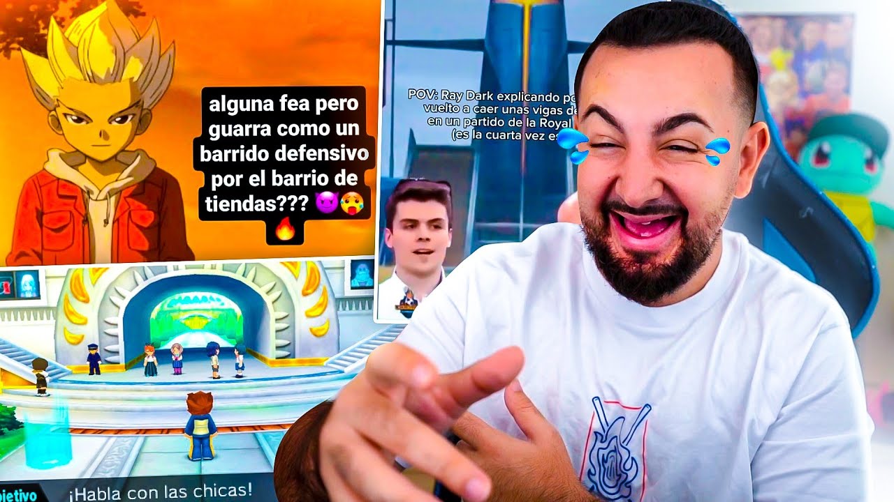 PAPI GAVI REACCIONA A MEMES Y TIKTOKS GRACIOSOS DE INAZUMA ELEVEN