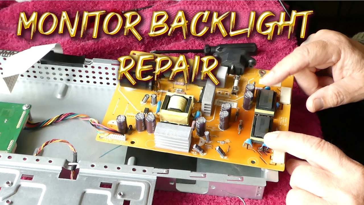Acer Monitor Repair, Disassemble &ndash; Assemble, Preferred Method.