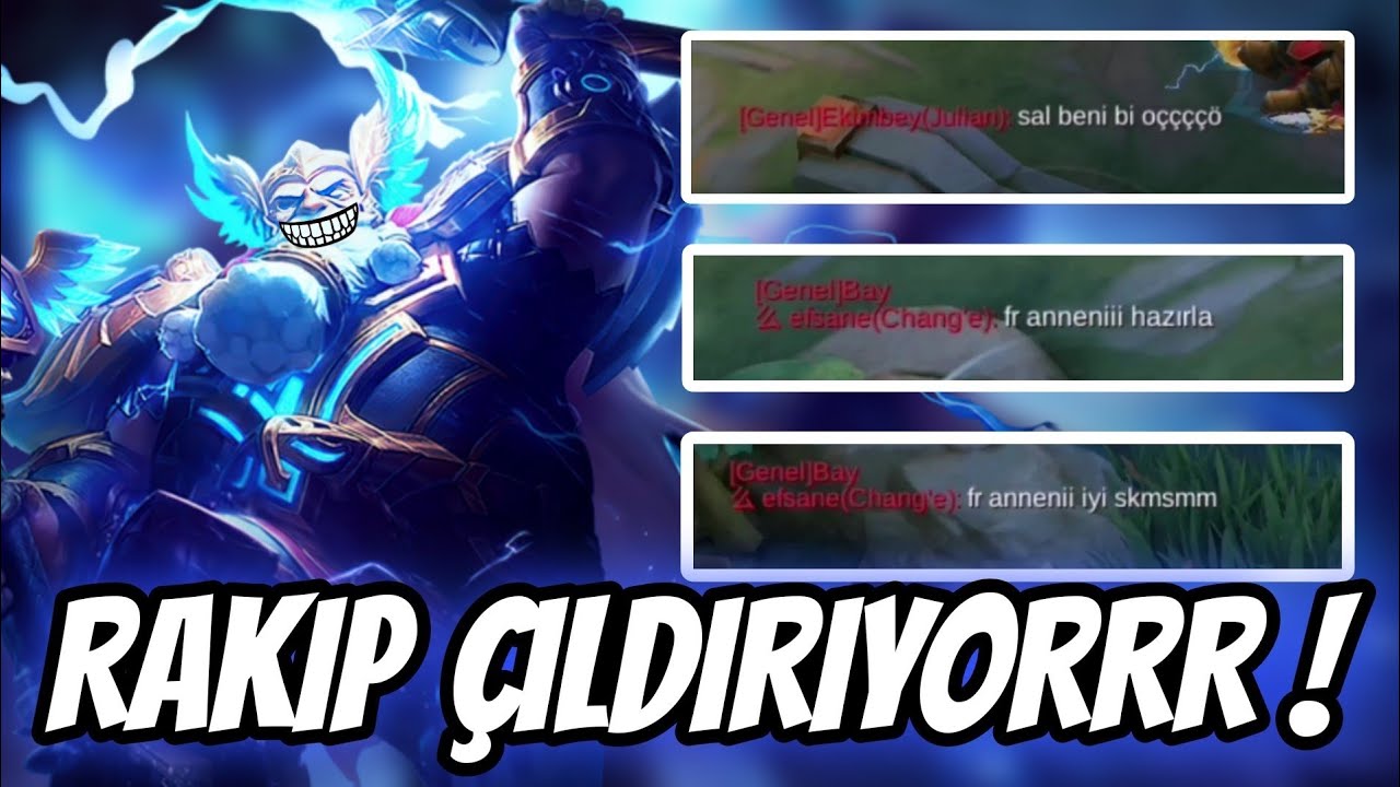 RAKİBİ DELİRTME CHALLENGE ! | Mobile Legends Çok Komik Montaj