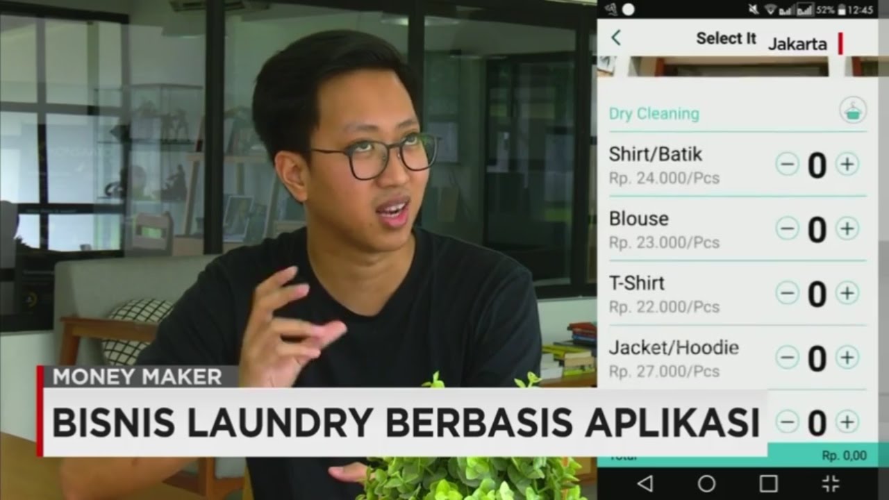 Bisnis Laundry Berbasis Aplikasi