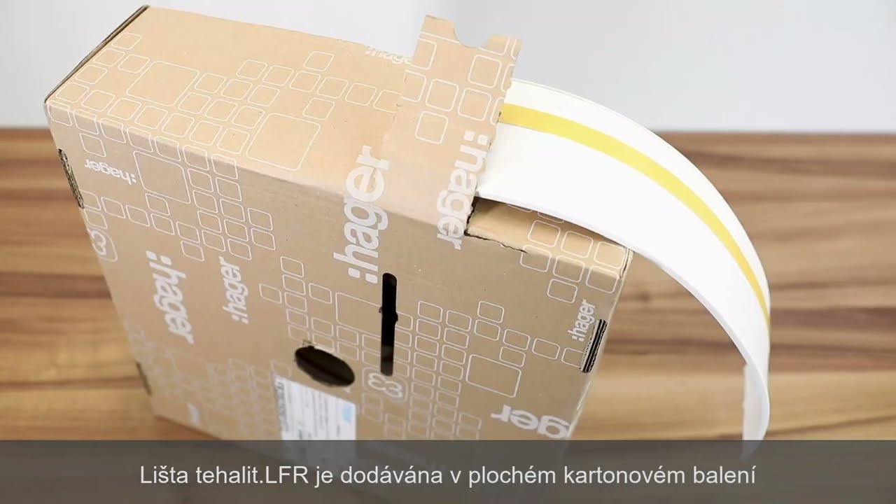 Rolovaná lišta tehalit.LFR