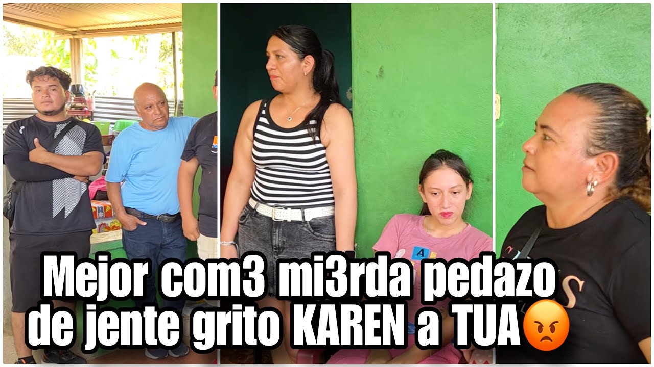 KAREN enfrente de su suegra maltr4to todo a TUA y lo sacó de su casa 