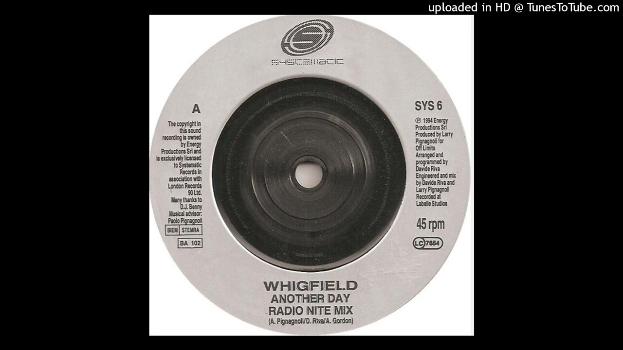 Whigfield - Another Day (Radio Nite Mix) 1994