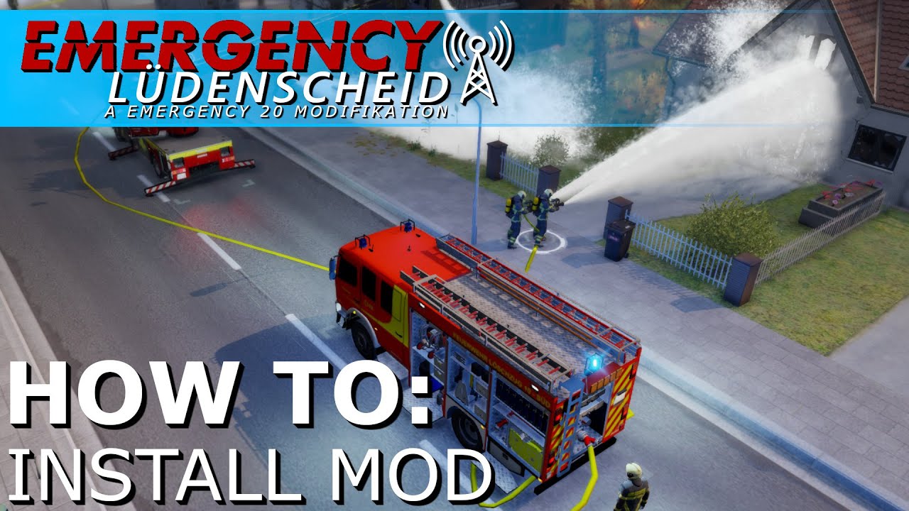 EMERGENCY 5 MODS/ Lüdenscheid #01: Mod Install/ Mods Installieren [Tutorial/ German/ English]