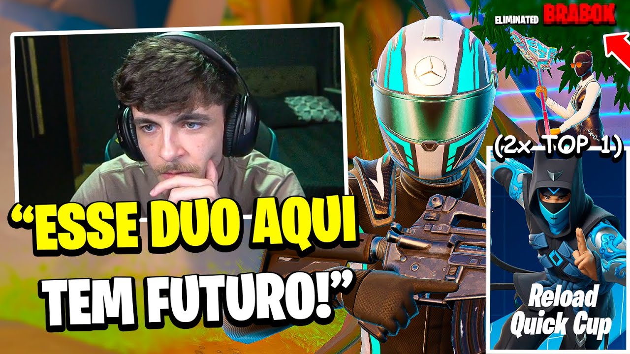 Suetam TOP 1 *Duas Vezes* no Campeonato Reload do Fortnite!