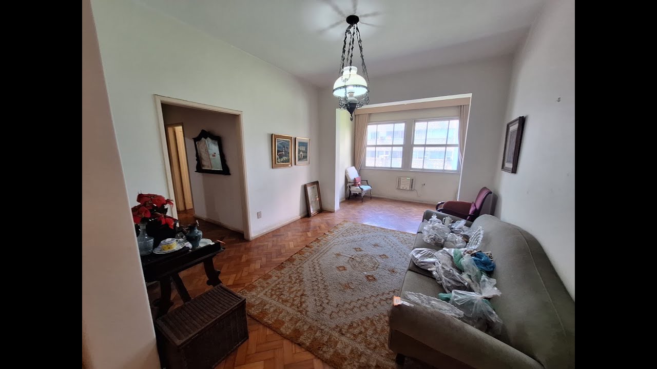 Apartamento, sala, 3 quartos, copa cozinha, c/dependencia junto a praça da Paz, Ipanema, com 110m²
