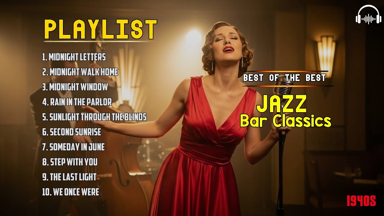 Vintage Swing Jazz Playlist 1930s – Retro Classic Jazz for Cozy Night Listening Mood