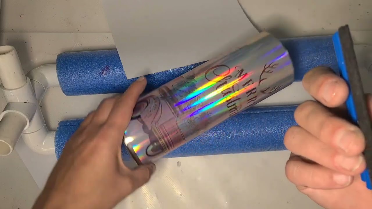 Koala Holographic Printable Vinyl Sticker Paper Test Plain Rainbow No Stars!