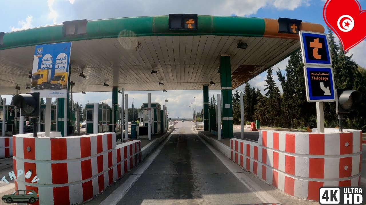 A3 motorway - Tunis To Beja, Tunisia 🇹🇳 4k | LoFi Chill Beats